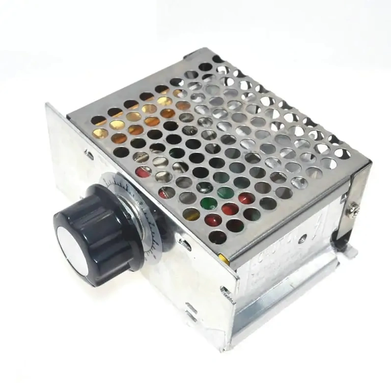 Motorrattsregulator – sidovy AC 220V spänningsvariatormodul sedd från sidan