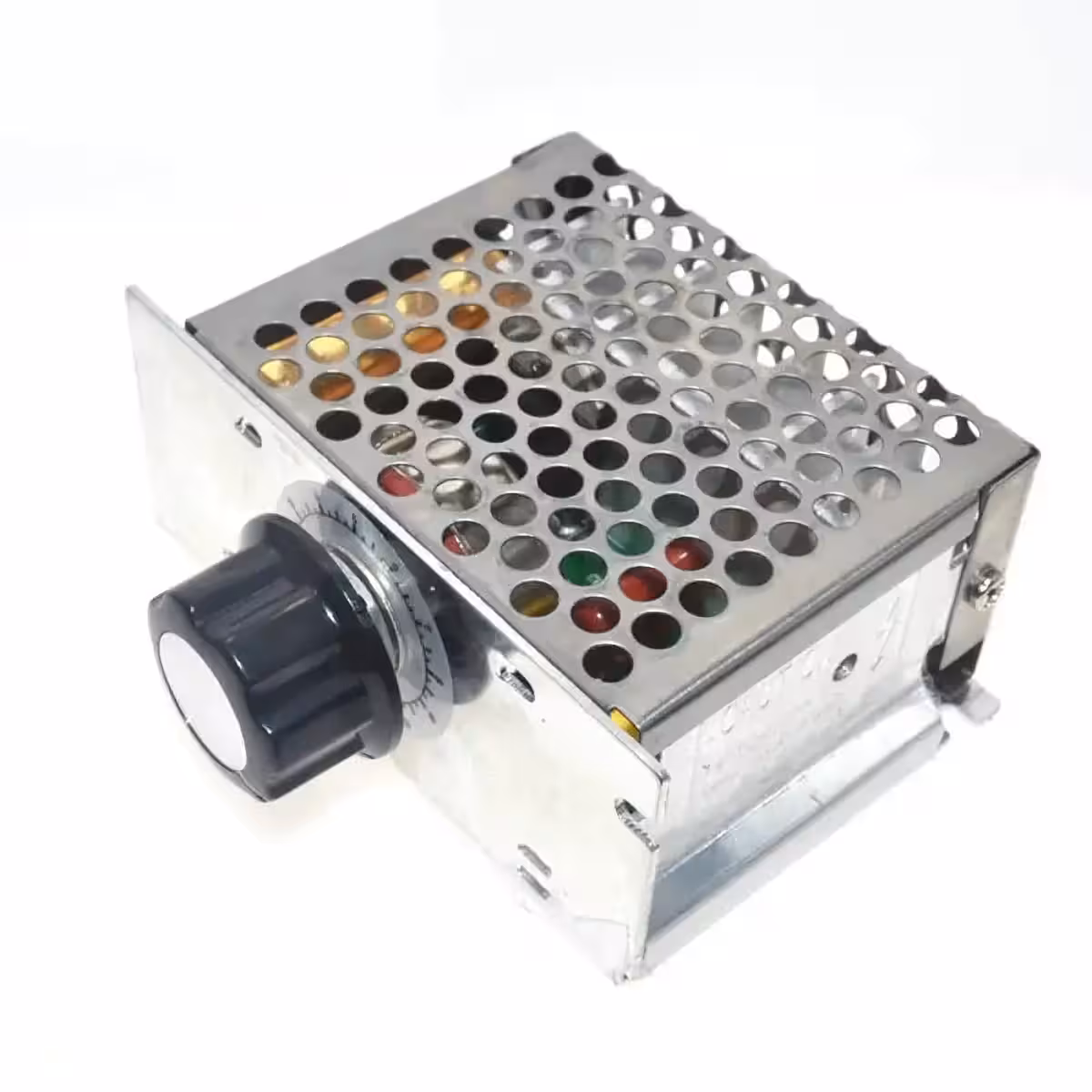 AC 220V spänningsvariatormodul sedd från sidan