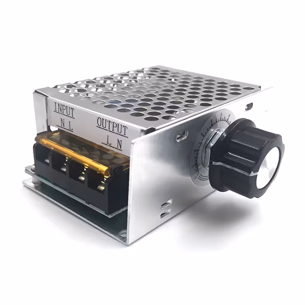 Variabel transformator 220V AC 4000W – Hastighetsregulator för elektrisk motor till slipmaskin, fläkt, köksfläkt, dammsugare