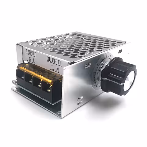 Variabel transformator 220V AC 4000W – Hastighetsregulator för elektrisk motor till slipmaskin, fläkt, köksfläkt, dammsugare