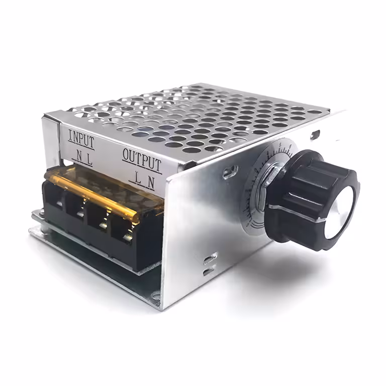 Variabel transformator 220V AC 4000W – Hastighetsregulator för elektrisk motor till slipmaskin, fläkt, köksfläkt, dammsugare