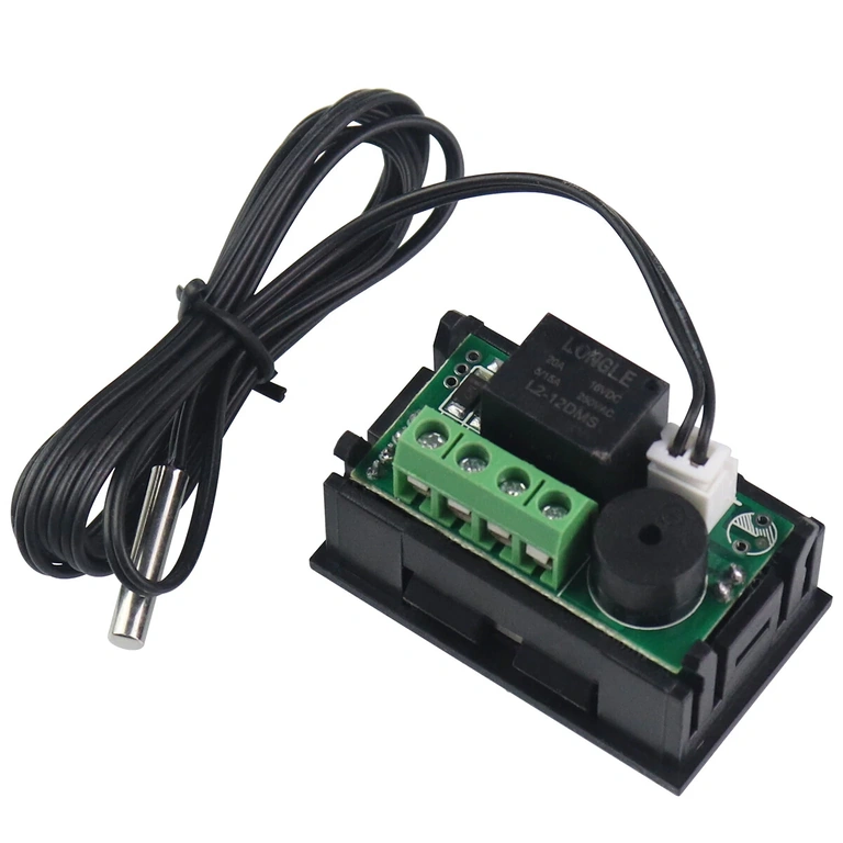 Relätermostat för styrning av värme och kyla 12V