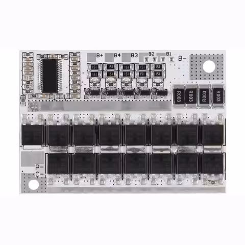 BMS 5S 100A 21V – skydds- och balanseringsmodul för Li-Ion 18650-batterier