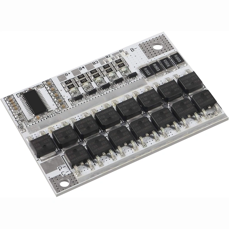 BMS 5S 100A överladdningsskydd Skyddsmodul för 5 x 18650-batterier, skyddar mot överspänning, kortslutning och urladdning
