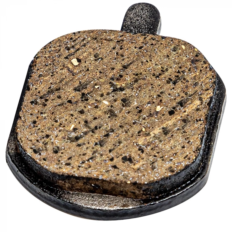 Organiskt material + kevlar, idealiskt för kontrollerad bromsning med Hayes MX4-ok