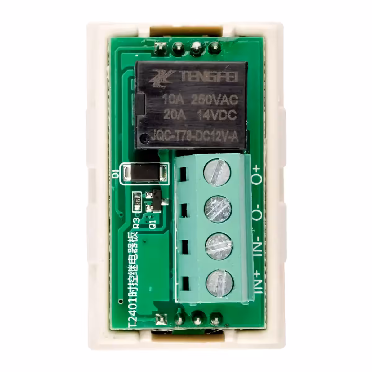 Programmerbart relä med fördröjningsfunktion, tidkontroll upp till 999 timmar