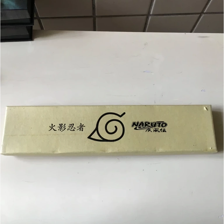 Naruto-replikkniv för display Kunai-replika för display inspirerad av Naruto-anime