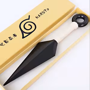 Ninja-kniv Kunai Naruto – 1:1 plastreplika för animefans