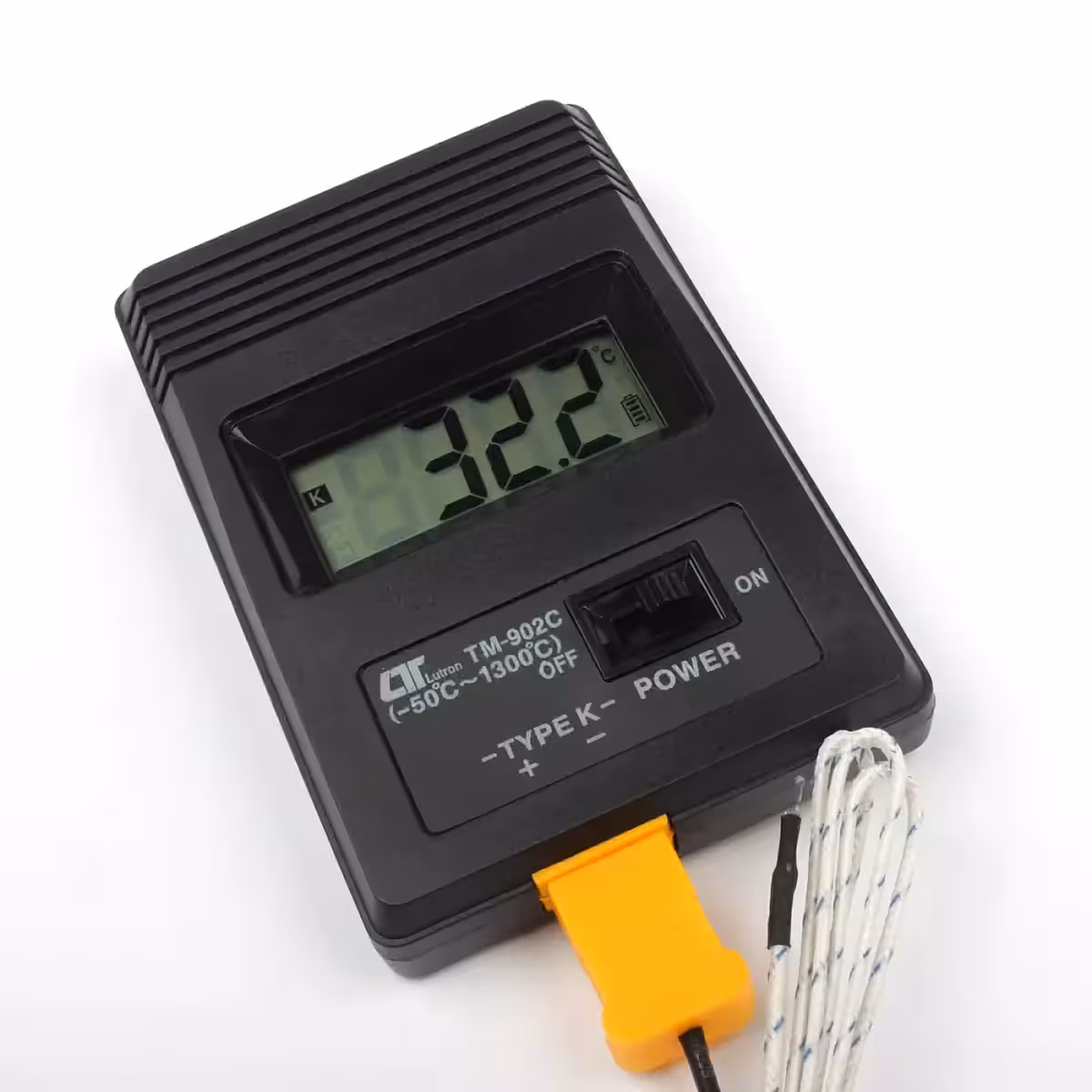 Tydlig display för temperaturmätning i professionella tillämpningar