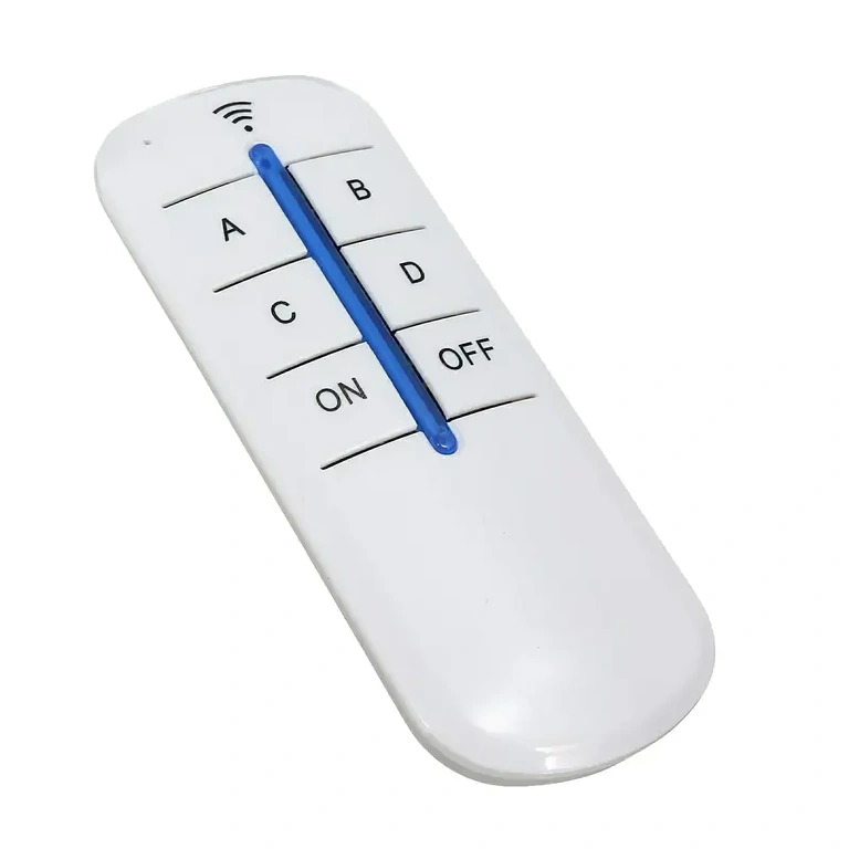 4-kanals relä med fjärrkontroll för inomhusbelysning