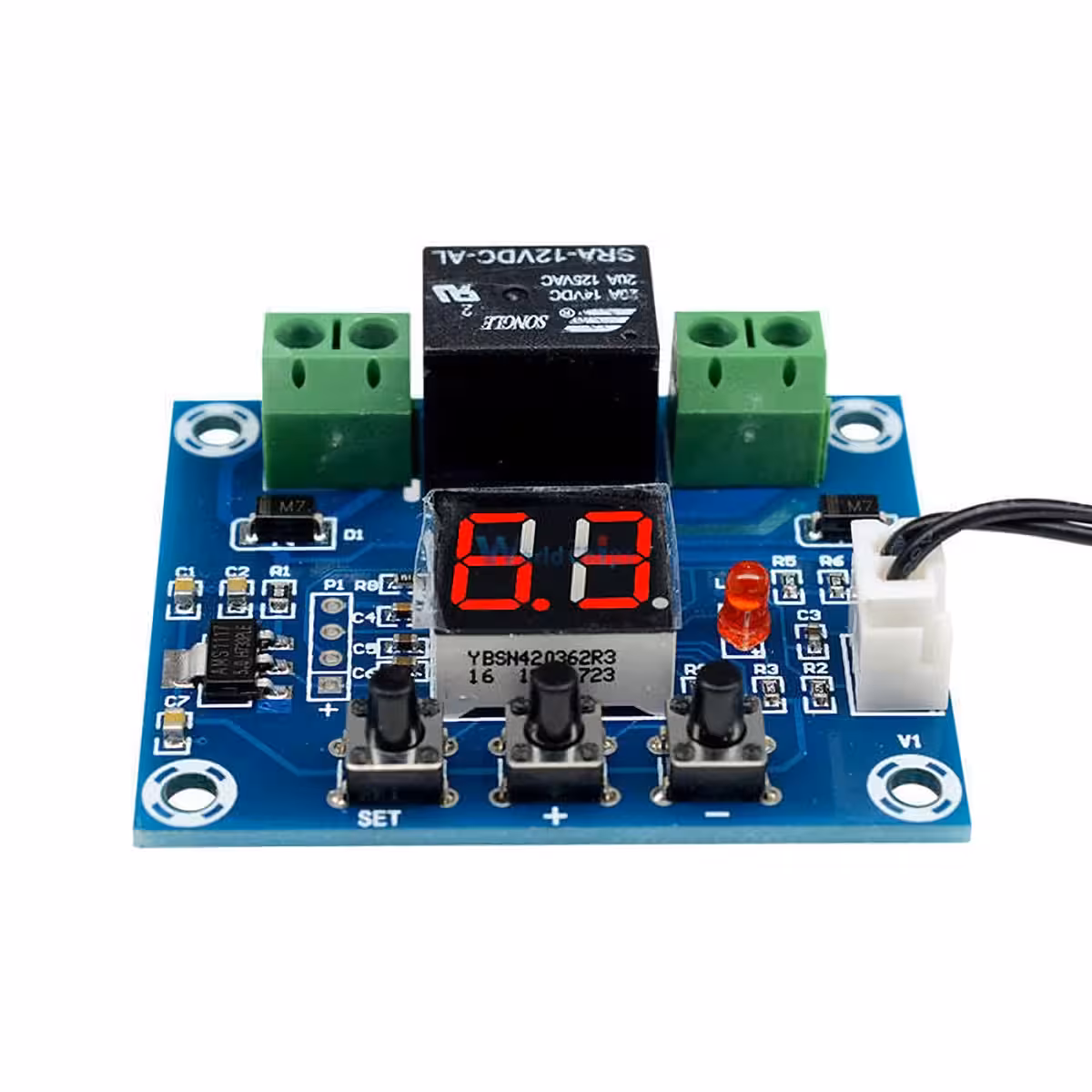 Digital enhet för start/stopp av bevattning vid torr jord