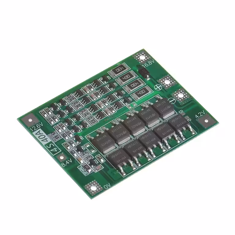 BMS 4S 40A skyddsmodul – laddning/ urladdning för Li-Ion 18650 14.8V batterier