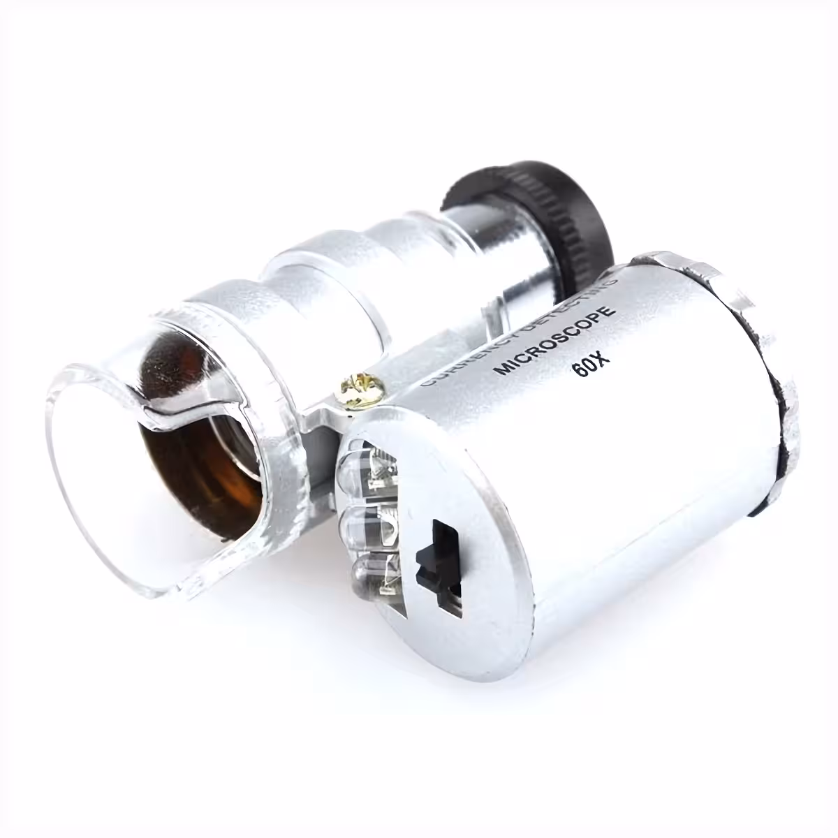 Mini-portabelt mikroskop med UV-belysning för olika inspektioner