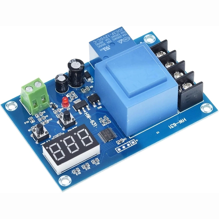 Digitalt batteriladdningsskydd Digital modul med överladdningsskydd för Li-ion och blybatterier