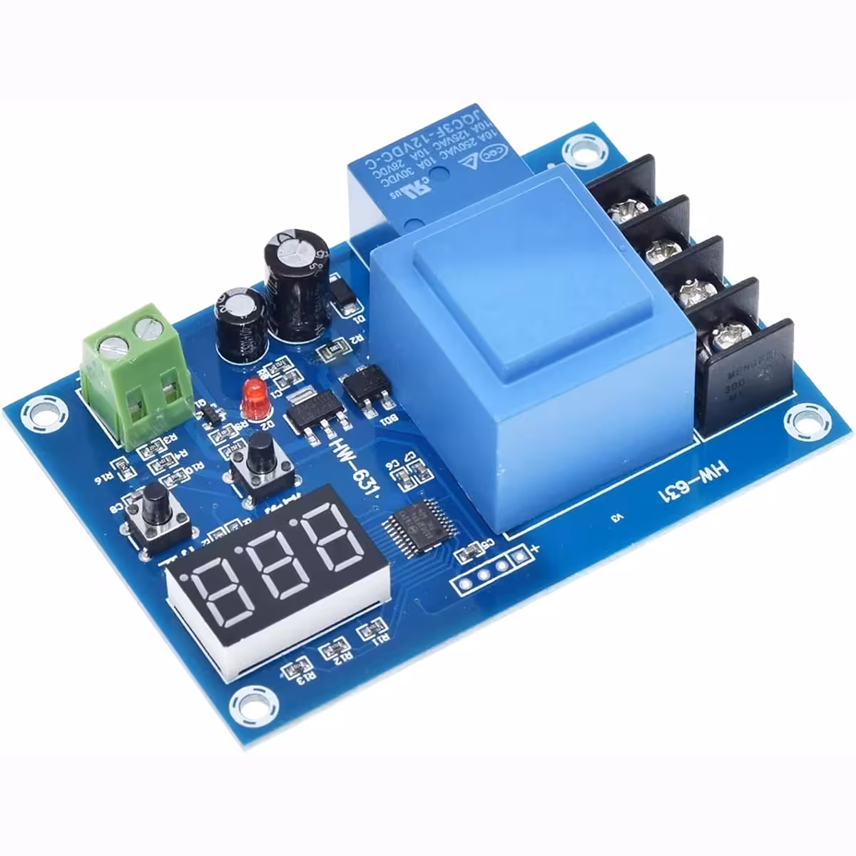 Digital modul med överladdningsskydd för Li-ion och blybatterier