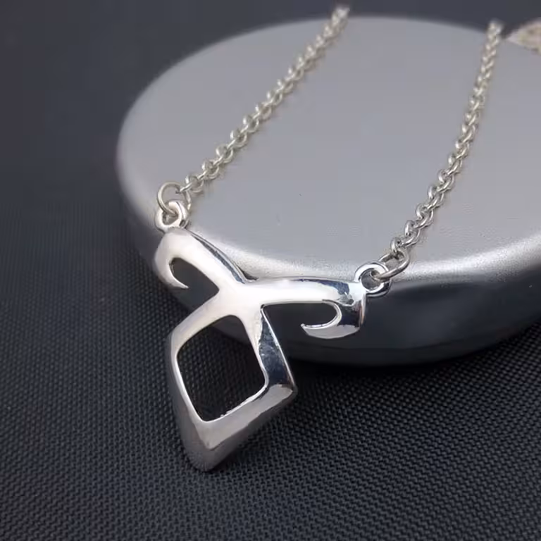 Halsband The Mortal Instruments City of Bones – Angel, silverfärgad fantasy