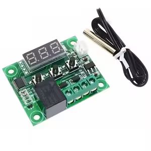 Universell digital termostat 12V W1209 med relä 20A och sensor