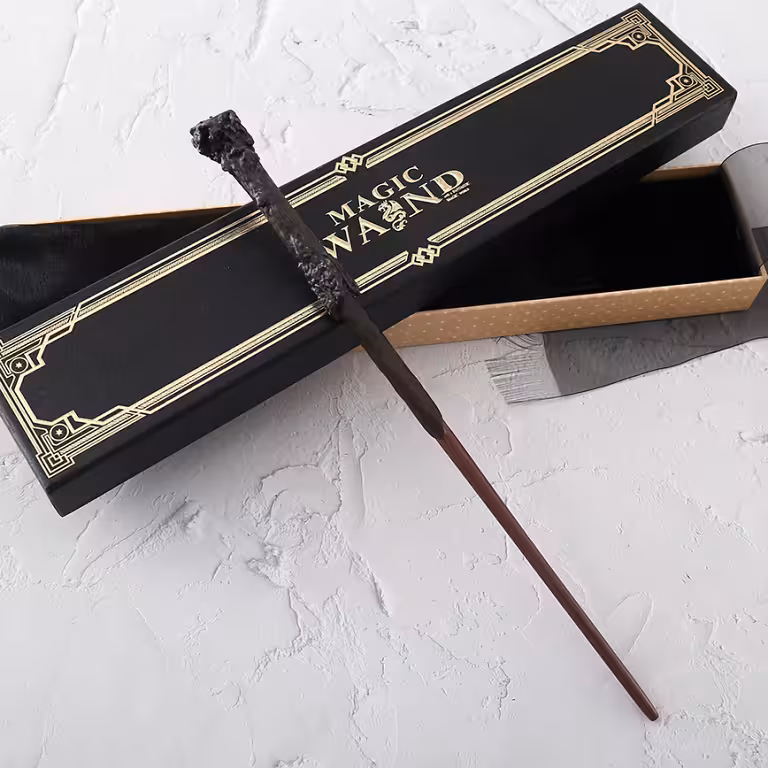 Harry Potter Trollstav – Den Perfekta Gåvan för Fans, Cosplay och Berömda Trollformler