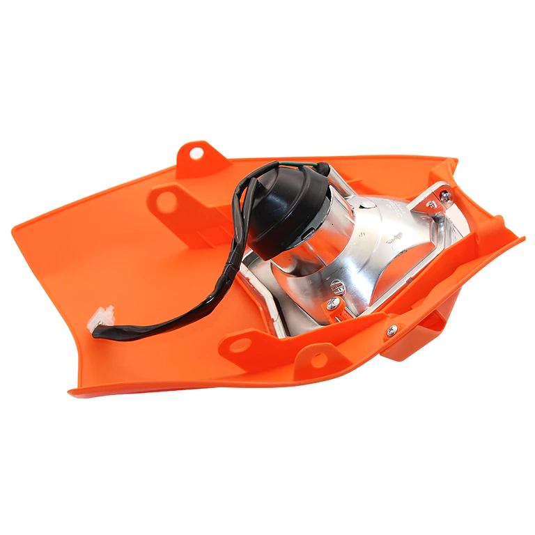 Universell motorcykelstrålkastare med 4 gummiband för snabb montering