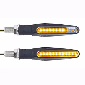 Universella Dynamiska LED-blinkers för Motorcykel, Skoter och ATV