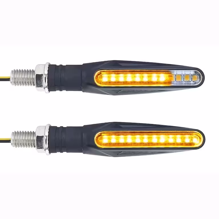Universella Dynamiska LED-blinkers för Motorcykel, Skoter och ATV