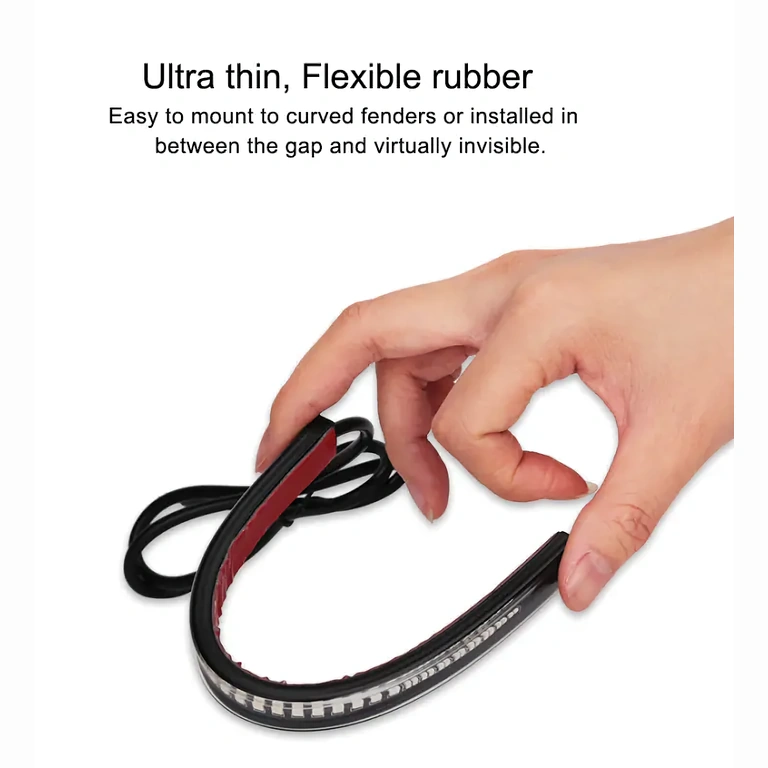 Självhäftande LED-remsa för vänster/höger blinkers
