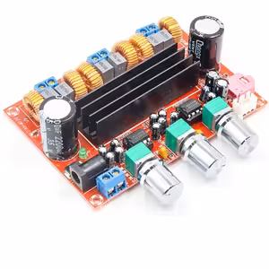 Stereo 2.1 Förstärkarmodul TPA3116D2 – 2x50W + 100W Subwoofer Klass D Audio