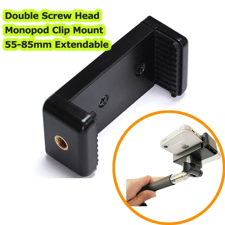 Universalklämma för smartphone på stativ