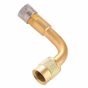 Metallisk Ventilförlängare 90° – För Bil, Cykel och Elskoter