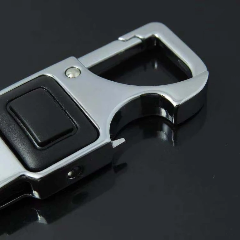 Premium lädernyckelring för bil Bilaccessoar i högkvalitativt läder