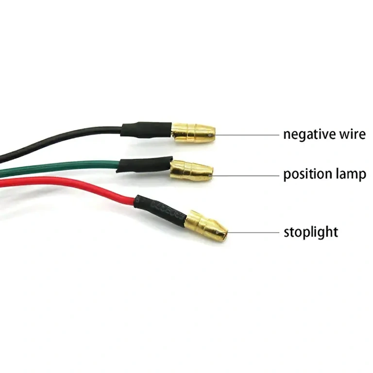 Komplett bakljus för MX- och enduro-motorcyklar med LED