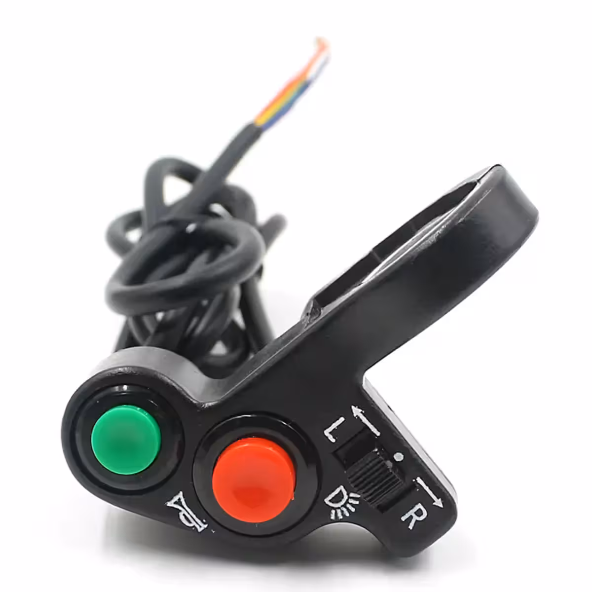 Komplett brytare med 7 kablar, styr blinkers och ljus