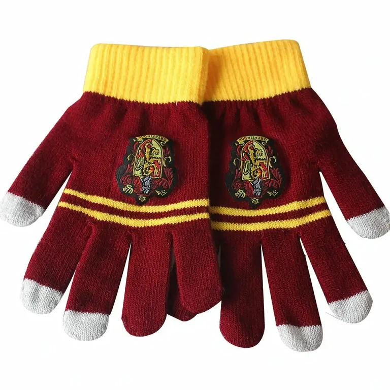 Gryffindor trollkarlsvantar för kalla säsongen Harry Potter Gryffindor-stil vantar för barn och vuxna, perfekt för kalla säsonger