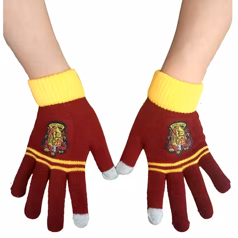 Harry Potter Gryffindor Vinterhandskar – Officiell Hogwarts-klädsel