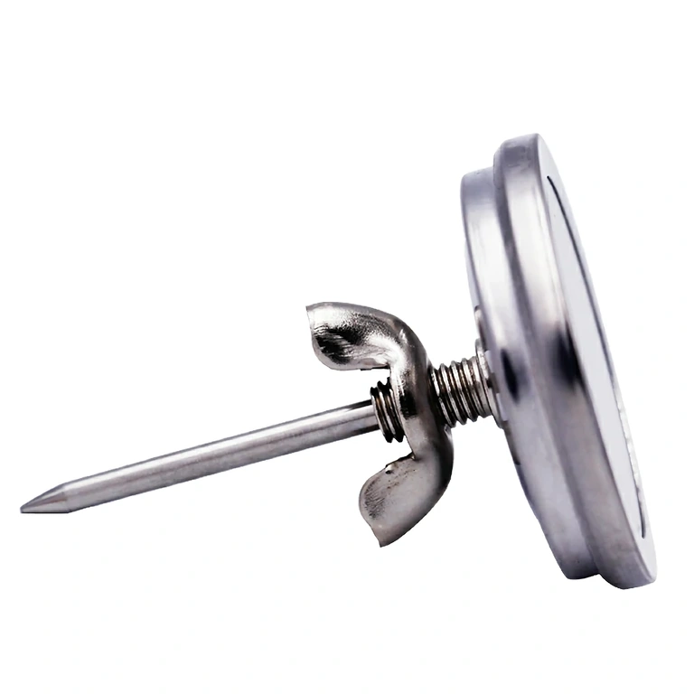 Analog ugns- och BBQ-termometer Termometer med lättläst display, idealisk för grillar, ugnar och rökare