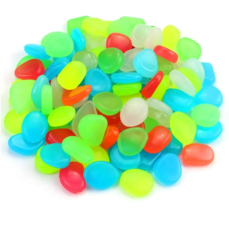 Dekorstenar som lyser för trädgårdsanläggningar