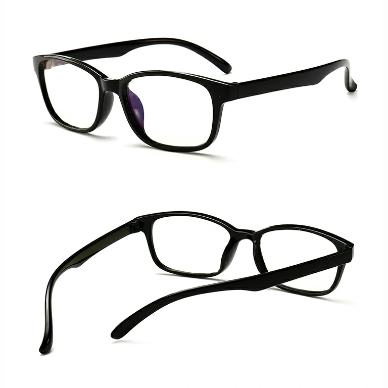 Glasögon för minskad blått ljus och reflektion Glasögon med anti-reflex och blåljusfilter för arbete vid dator