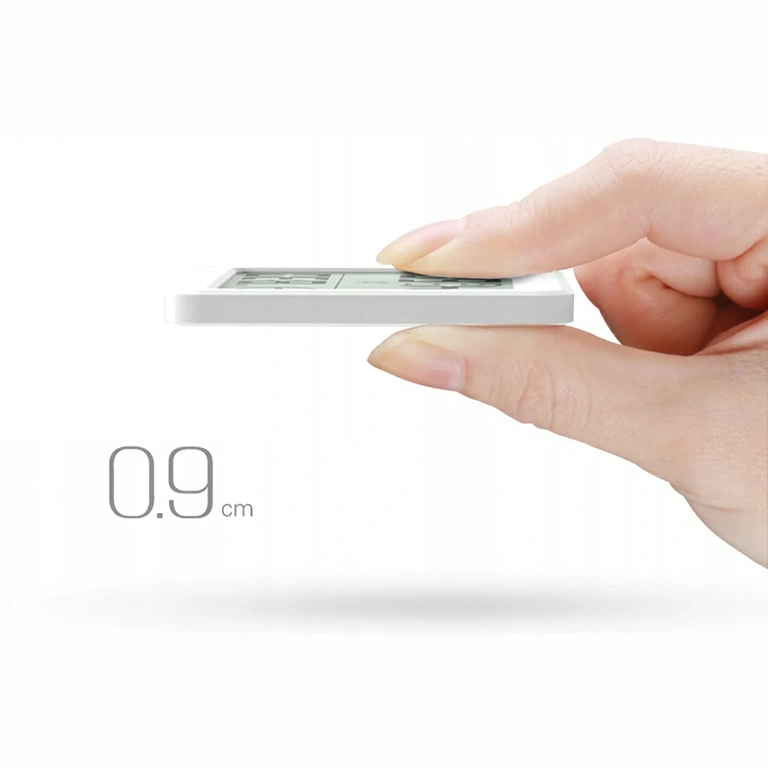 Tunn digital enhet för inomhusfuktighetsövervakning