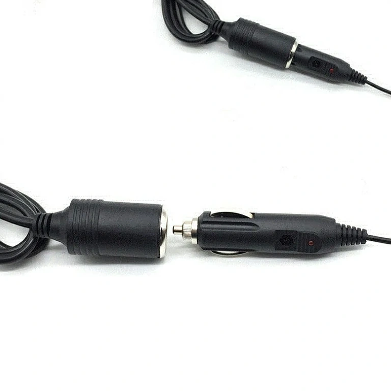 Omvandlare för billaddare 12V 10A Spänningsomvandlare 220V till 12V med billighteruttag, 10A, 120W