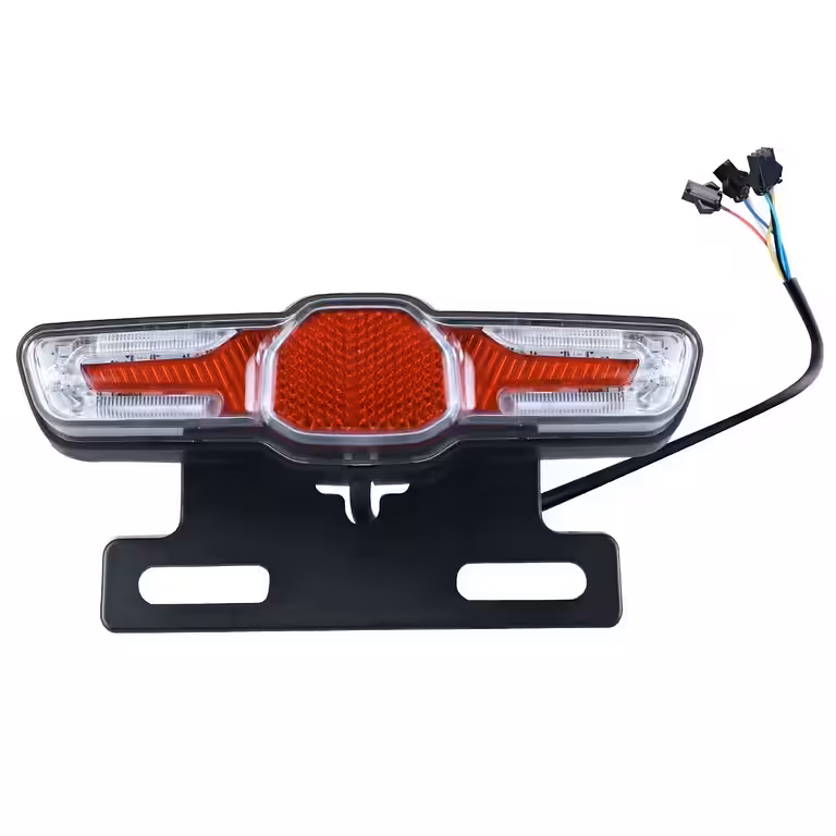 Baklampa LED med Blinkers 36V 48V 60V – För Elskoter, Elcykel eller Elscooter