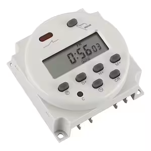 Digitalt Tidrelä 12V med Display – Programmerbar Timer med 8 ON/OFF-program