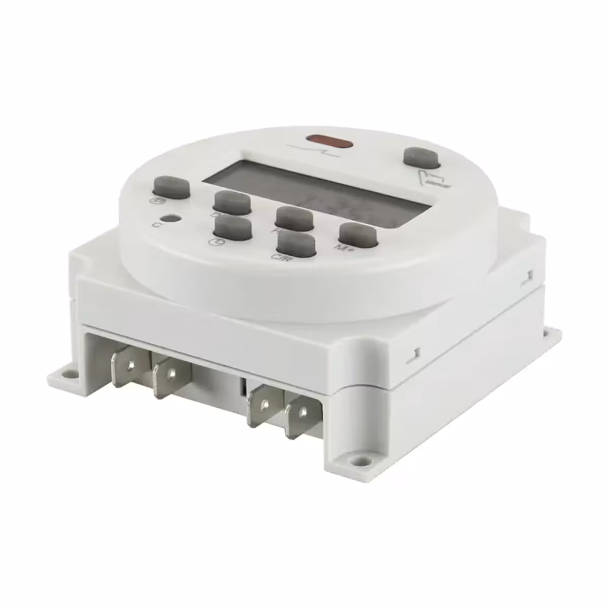 Veckotimer med 8 ON/OFF-cykler, kompatibel med 12V DC och elektriska enheter