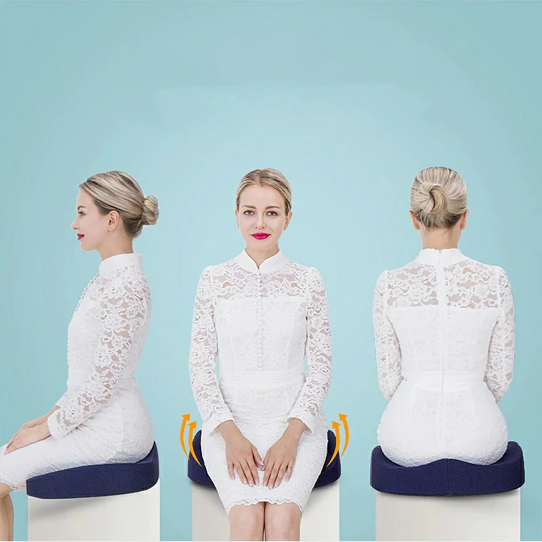 Antidekubitus-kudde för långvarigt sittande