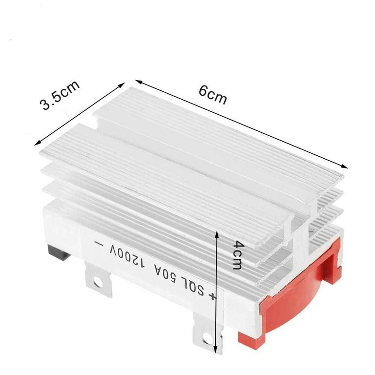 Trefaslikriktare för omvandling av trefasström 50A