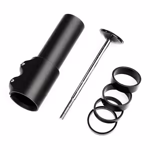 Cykelstyresförhöjare 28.6 mm – Justerbar Aluminiumförlängare för Styrstam