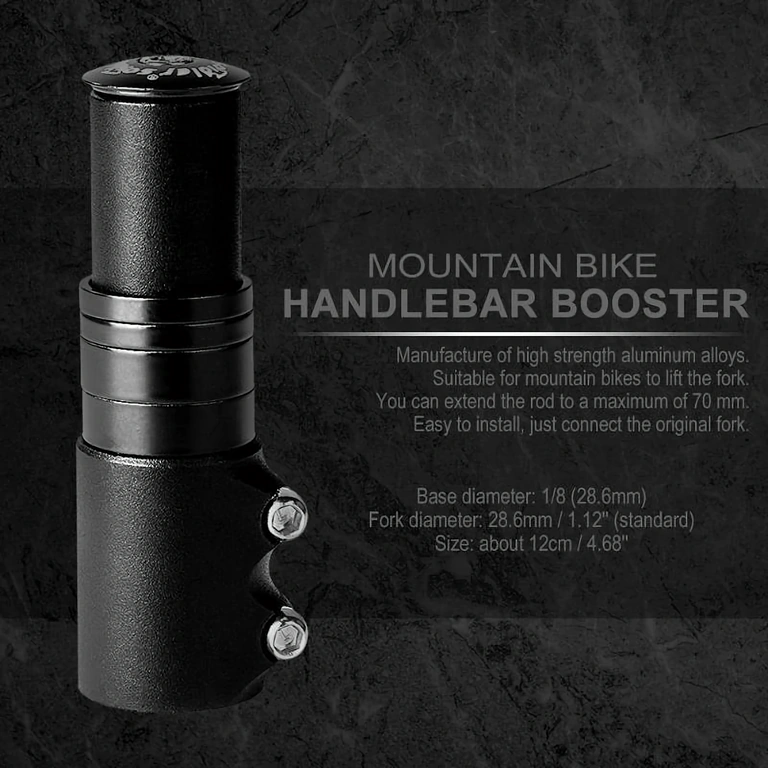 Cykelförbättring med extender – hög komfort