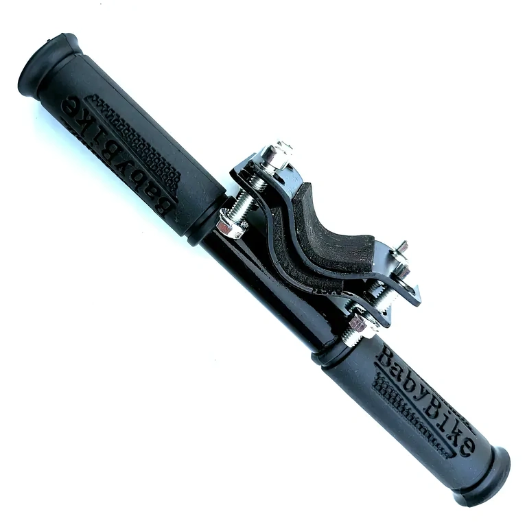 Hållbart metallhandtag med halkfria grepp för barn