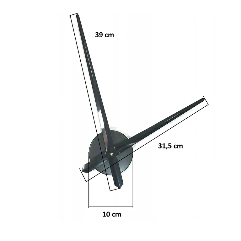 Dekorativ klocka för kök, minimalistisk och elegant design