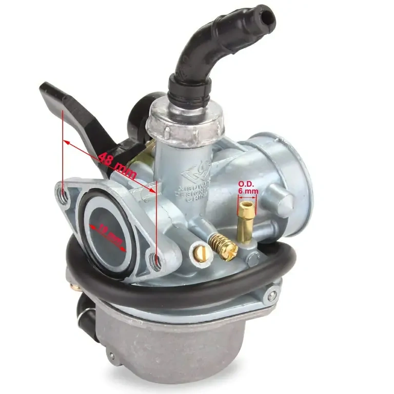 ATV-förgasare med luftfilter 90cc Komplett set med förgasare och luftfilter för 90cc motorer
