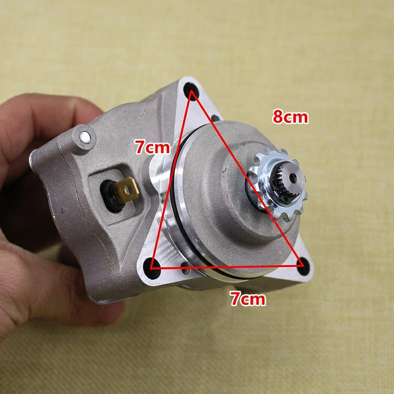 Startmotor för 4-takts motorer, ATV och pit bike